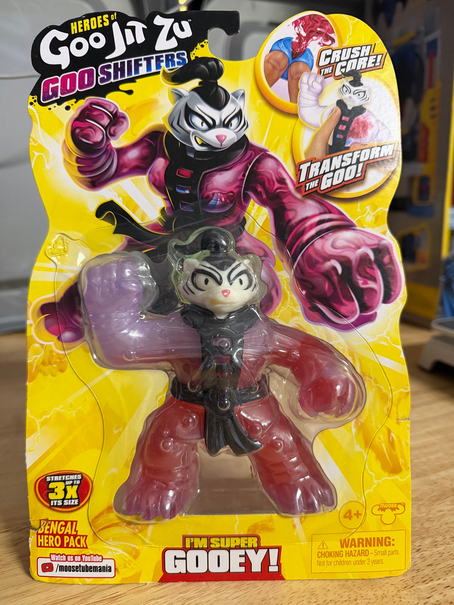 Heroes of Goo Jit Zu Goo Shifters Bengal Action Figure 41403