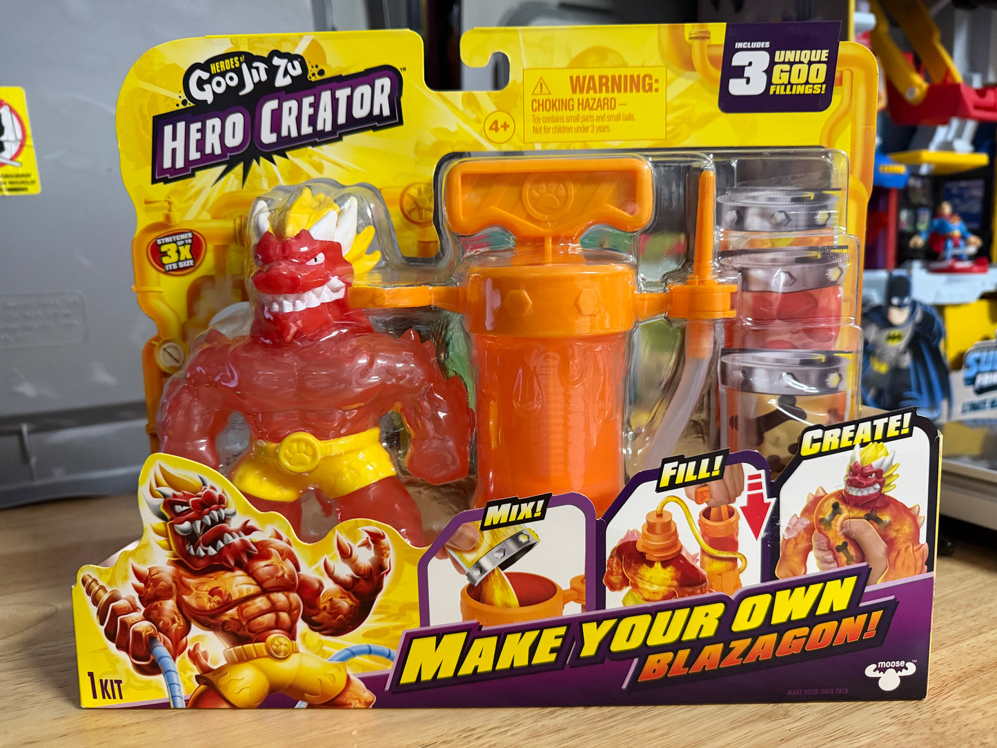 Heroes of Goo Jit Zu Hero Creator Blazagon Figure Set 42785