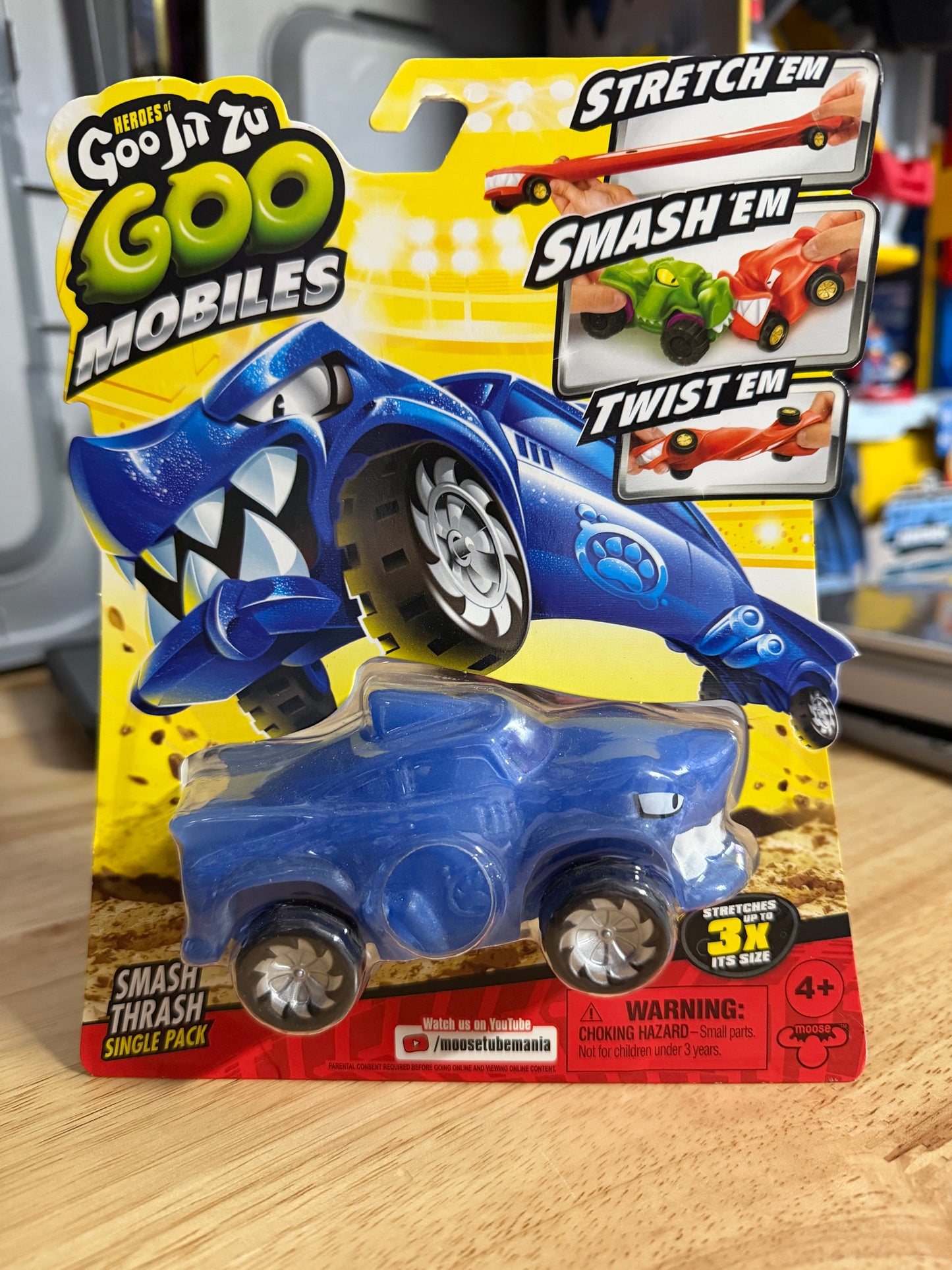 Heroes of Goo Jit Zu Goo Mobiles Car Single Pack Thrash 42700