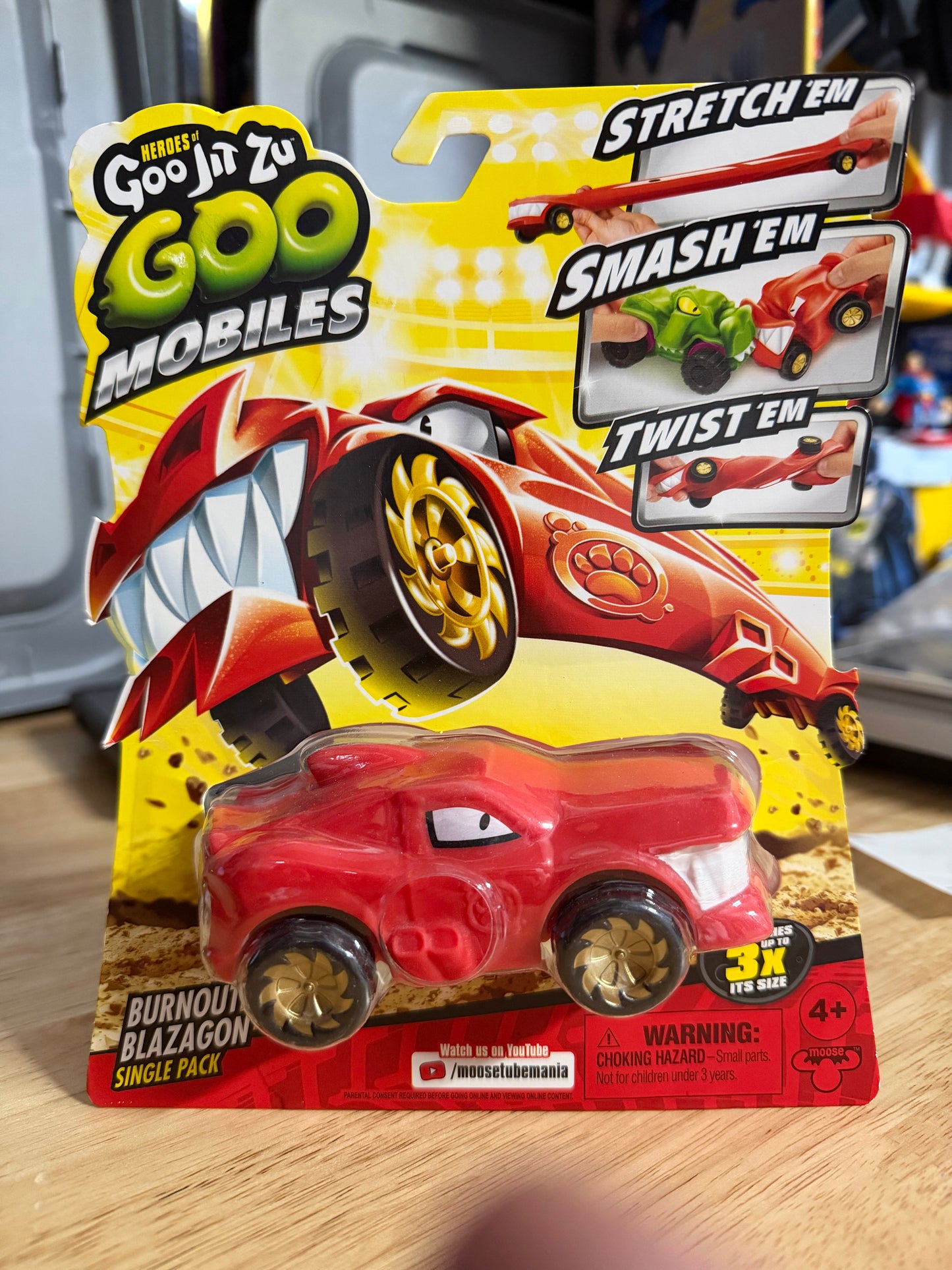 Heroes of Goo Jit Zu Goo Mobiles Burnout Blazagon 42699