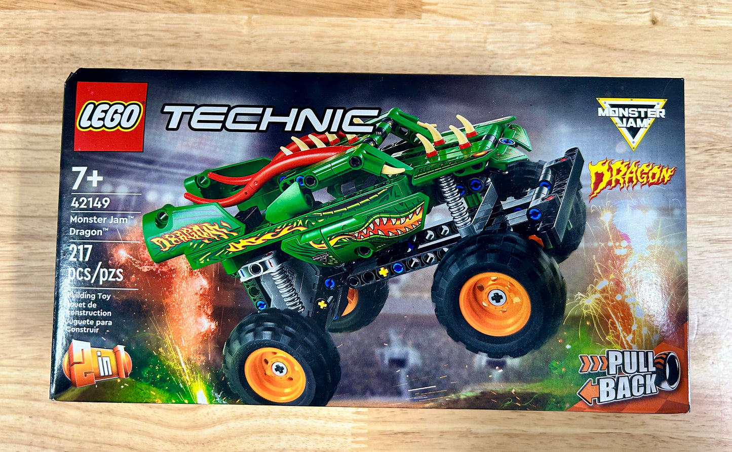 LEGO 42149 Technic Monster Jam Dragon 371186