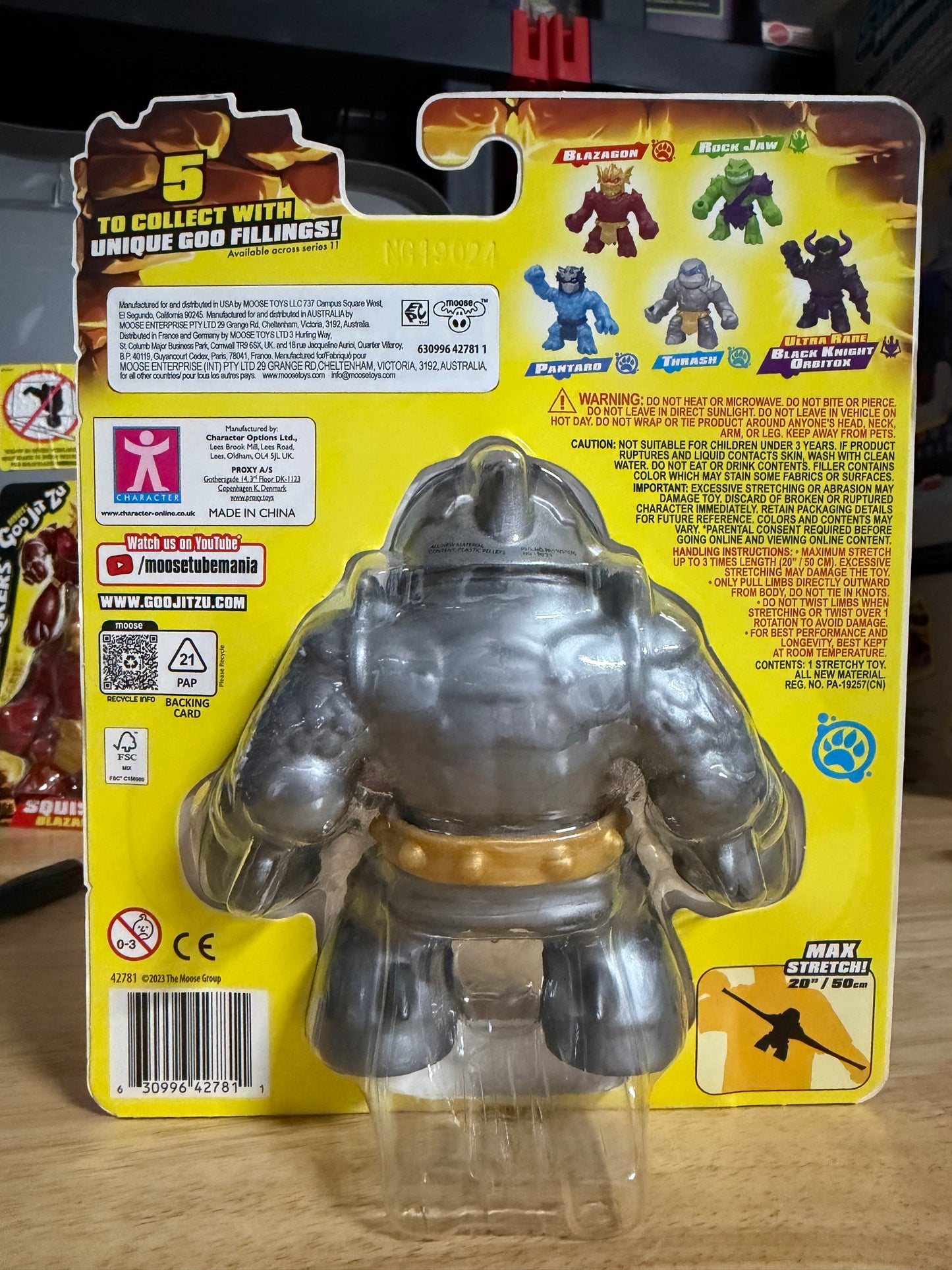 Heroes of Goo Jit Zu Stretch Strikers Thrash Action Figure 42781