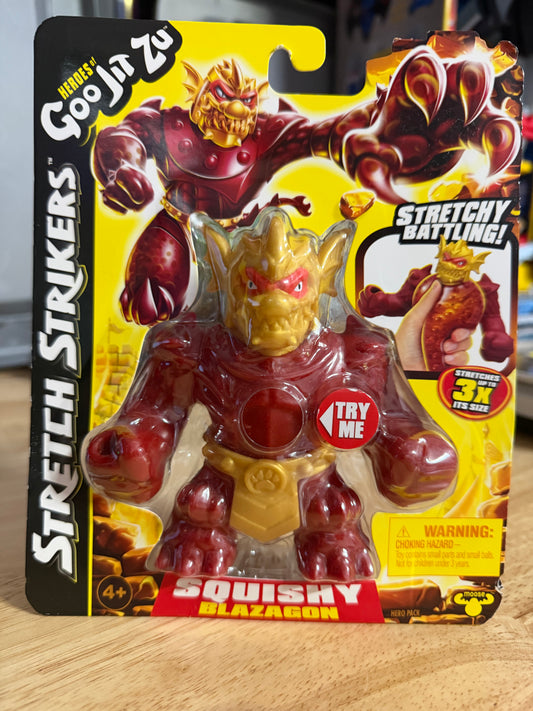Heroes of Goo Jit Zu Stretch Strikers Hero Blazagon 42780