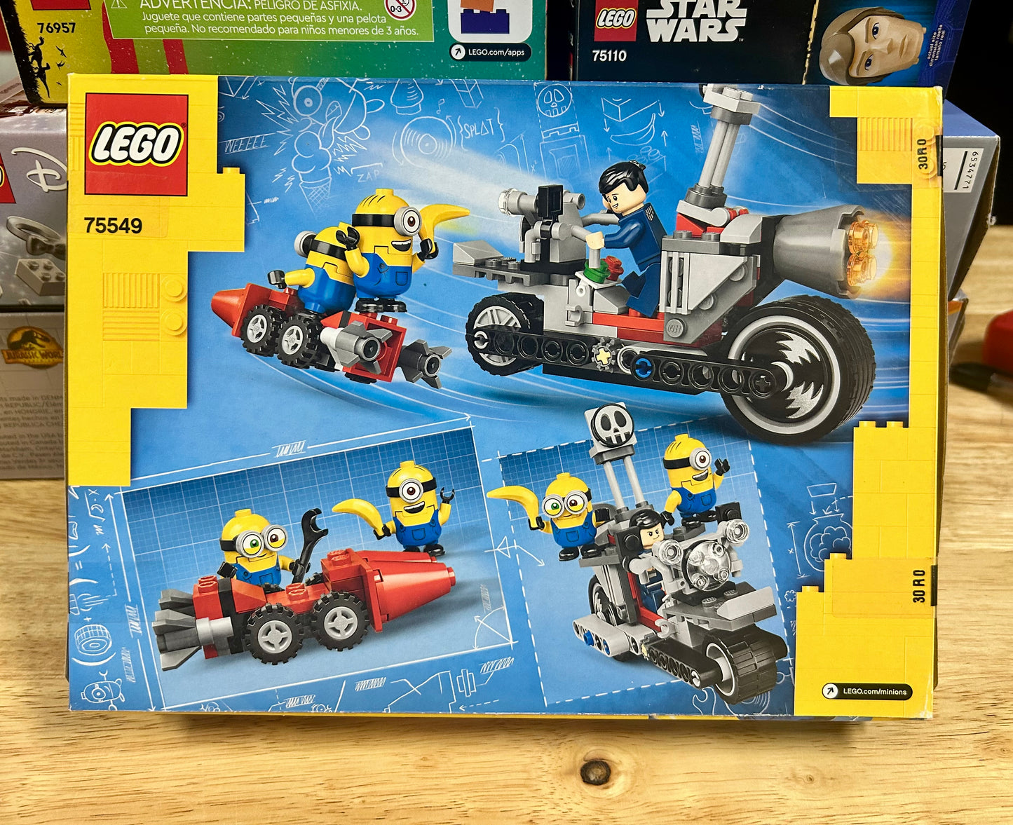 Lego 75549 Minions Unstoppable Bike Chase 320177