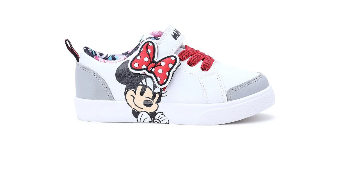 Disney Classic Minnie Mouse Toddler Girl Low Court Sneaker