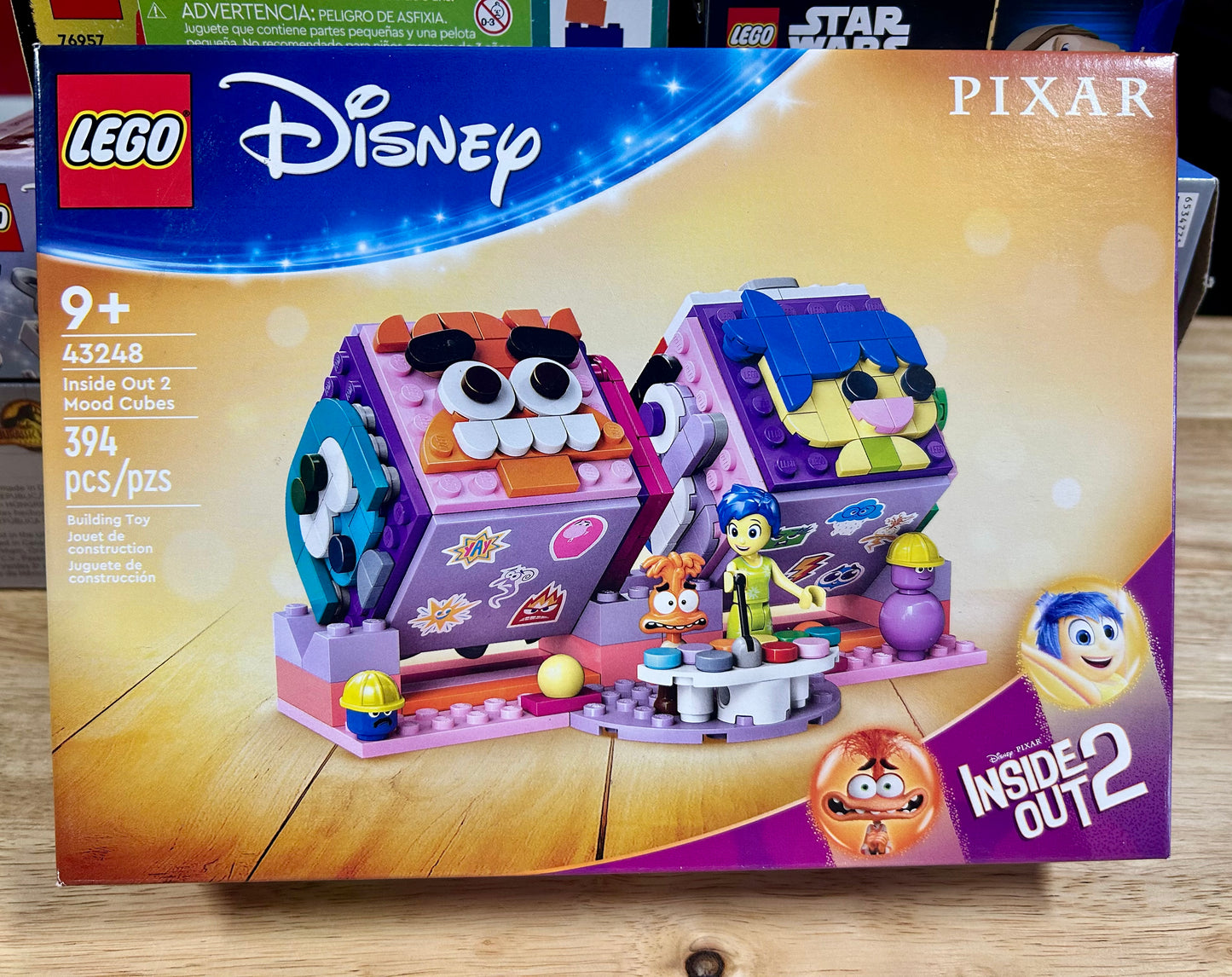 LEGO 43248 Disney Pixar Inside Out 2 Mood Cubes 390088