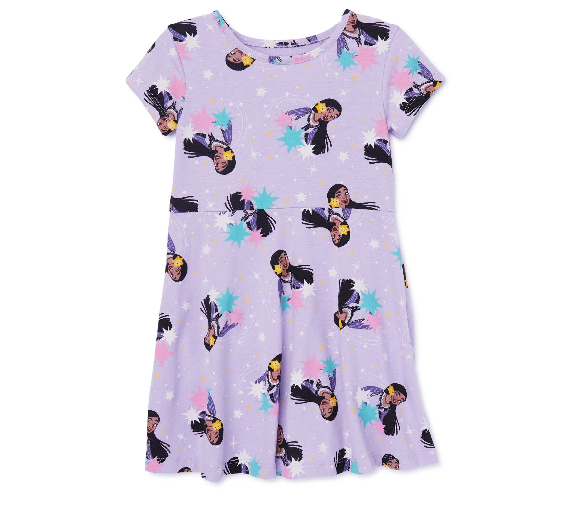 Wish Toddler Girl Print Skater Dress