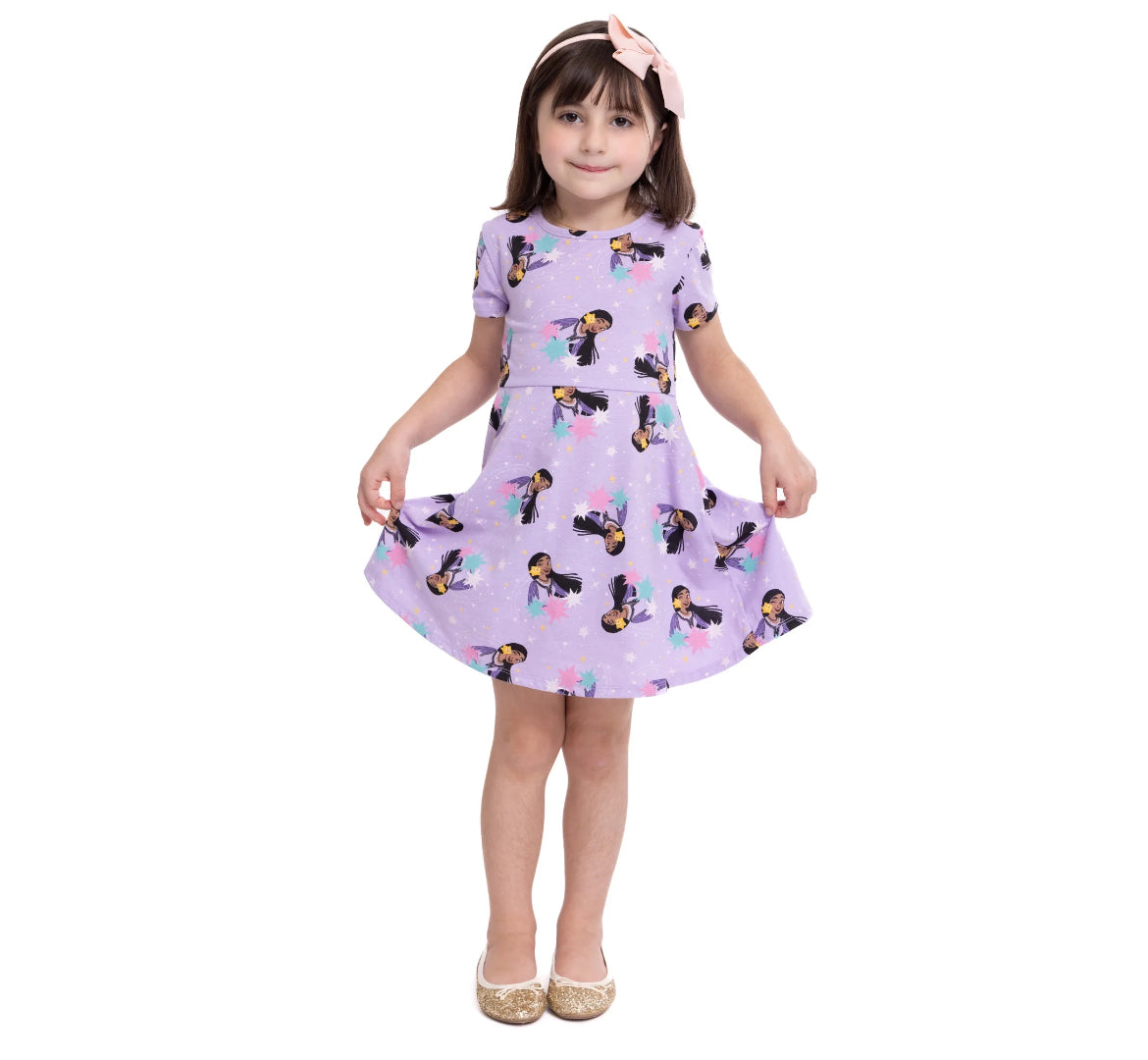 Wish Toddler Girl Print Skater Dress