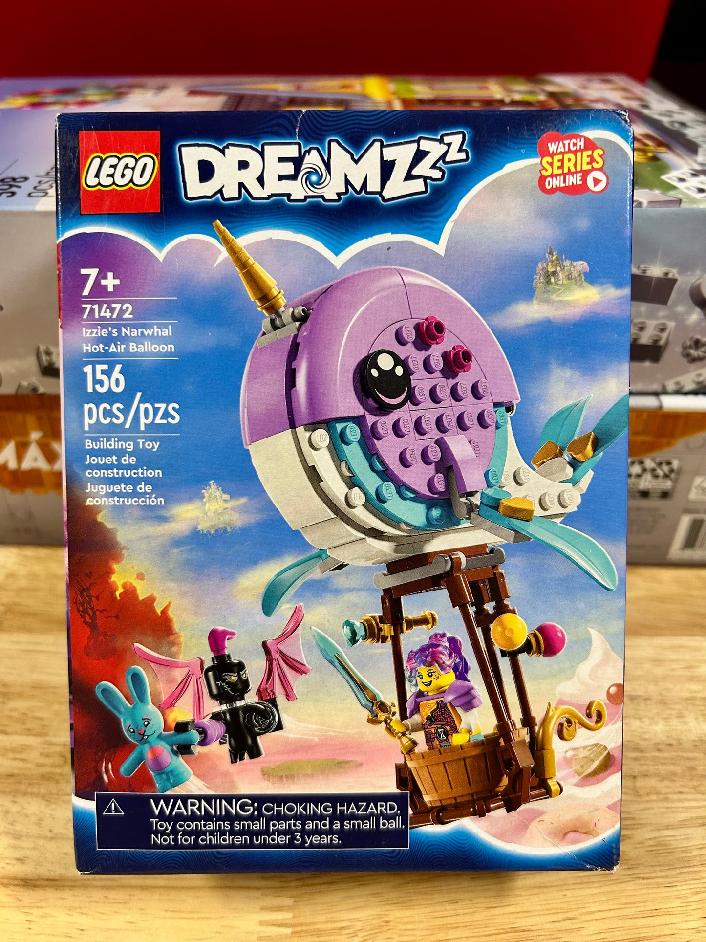 LEGO 71472 DREAMZzz Izzie's Narwhal Hot-Air Balloon 388245