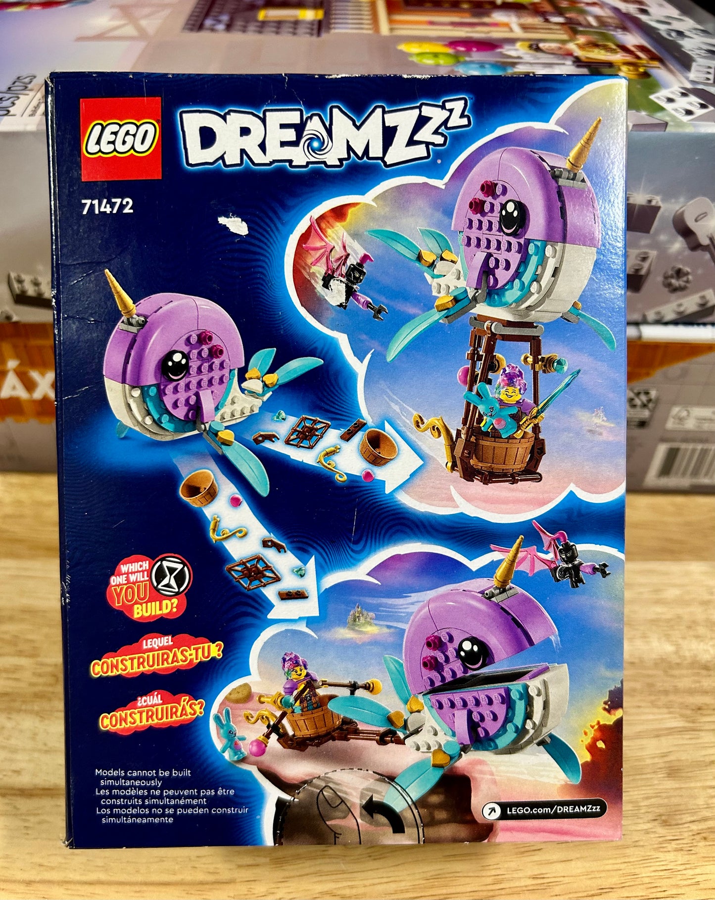 LEGO 71472 DREAMZzz Izzie's Narwhal Hot-Air Balloon 388245