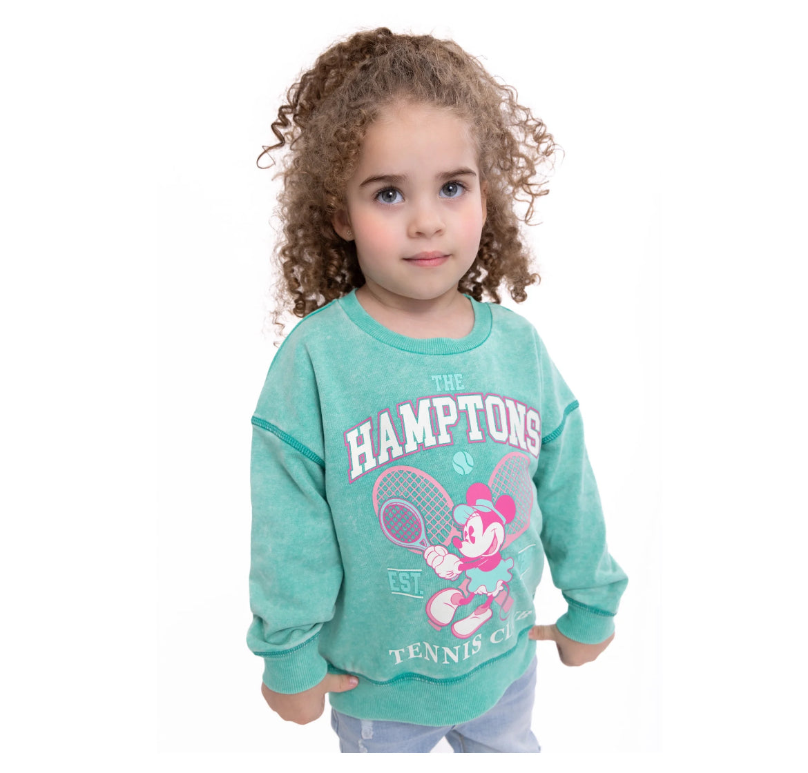 Minnie Mouse Toddler Girl Crewneck Sweatshirt