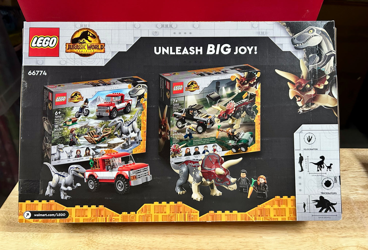 LEGO 66774 Jurassic World Dino Combo Pack 390613