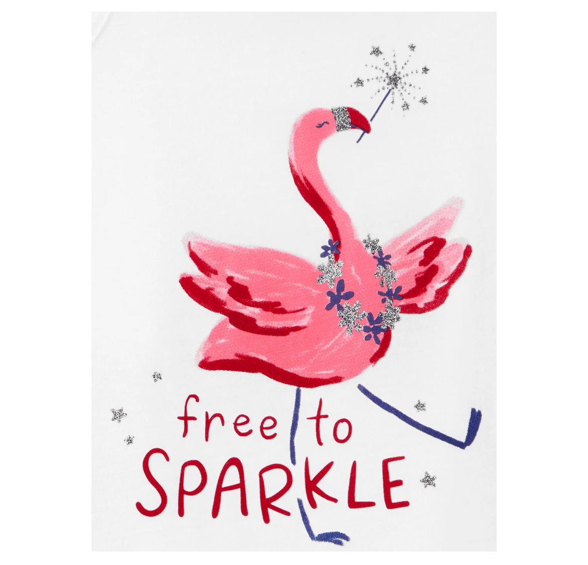 Carter's Child of Mine Toddler Girl “Free To Sparkle” Short Set