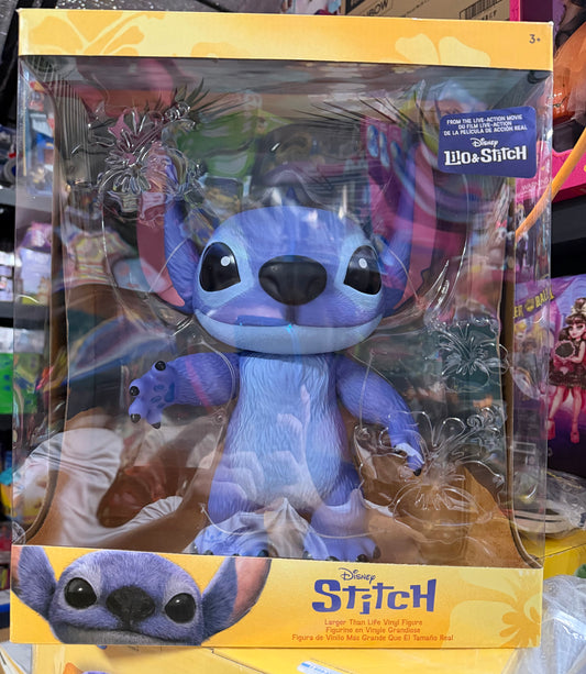 Disney Stitch Larger Than Life Poseable Vinyl 14” Figure 46113