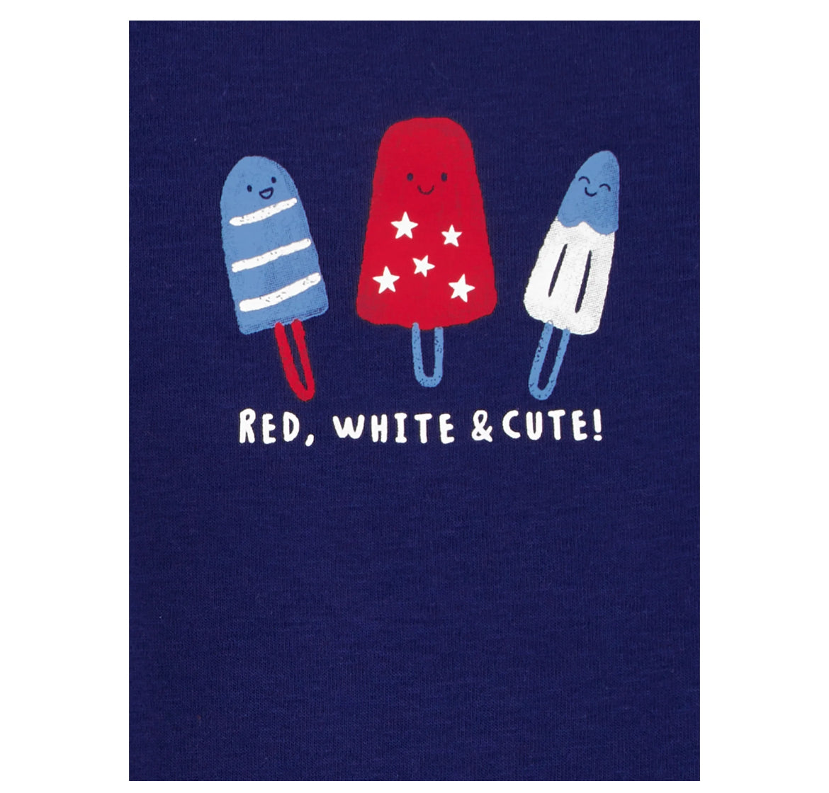 Carter's Child of Mine Baby Boy Patriotic “Red, White & Cute” Outfit Set, 2-Piece