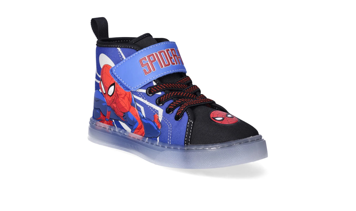 Spiderman Boys Light-Up Hi Top Sneakers