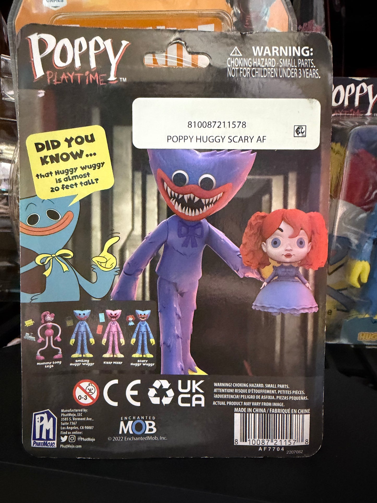 Poppy Playtime - Scary Huggy Wuggy - 5 inch Action Figure (Series 1) 21157