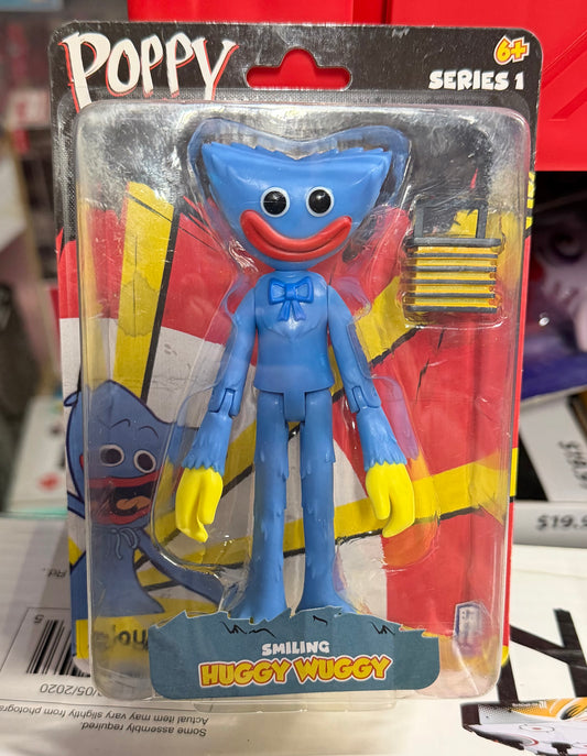 Poppy Playtime - Smiling Huggy Wuggy 5 inch Action Figure (Series 1) 21196