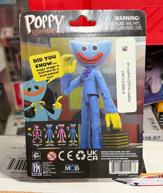 Poppy Playtime - Smiling Huggy Wuggy 5 inch Action Figure (Series 1) 21196