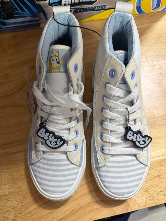 Bluey Adult Lace-Up High Top Sneaker Size-6 25095