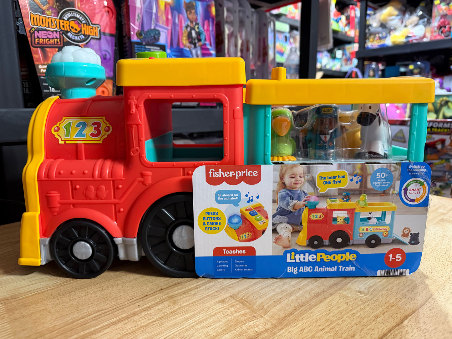 Fisher-Price Little People Big ABC Animal Train 013227