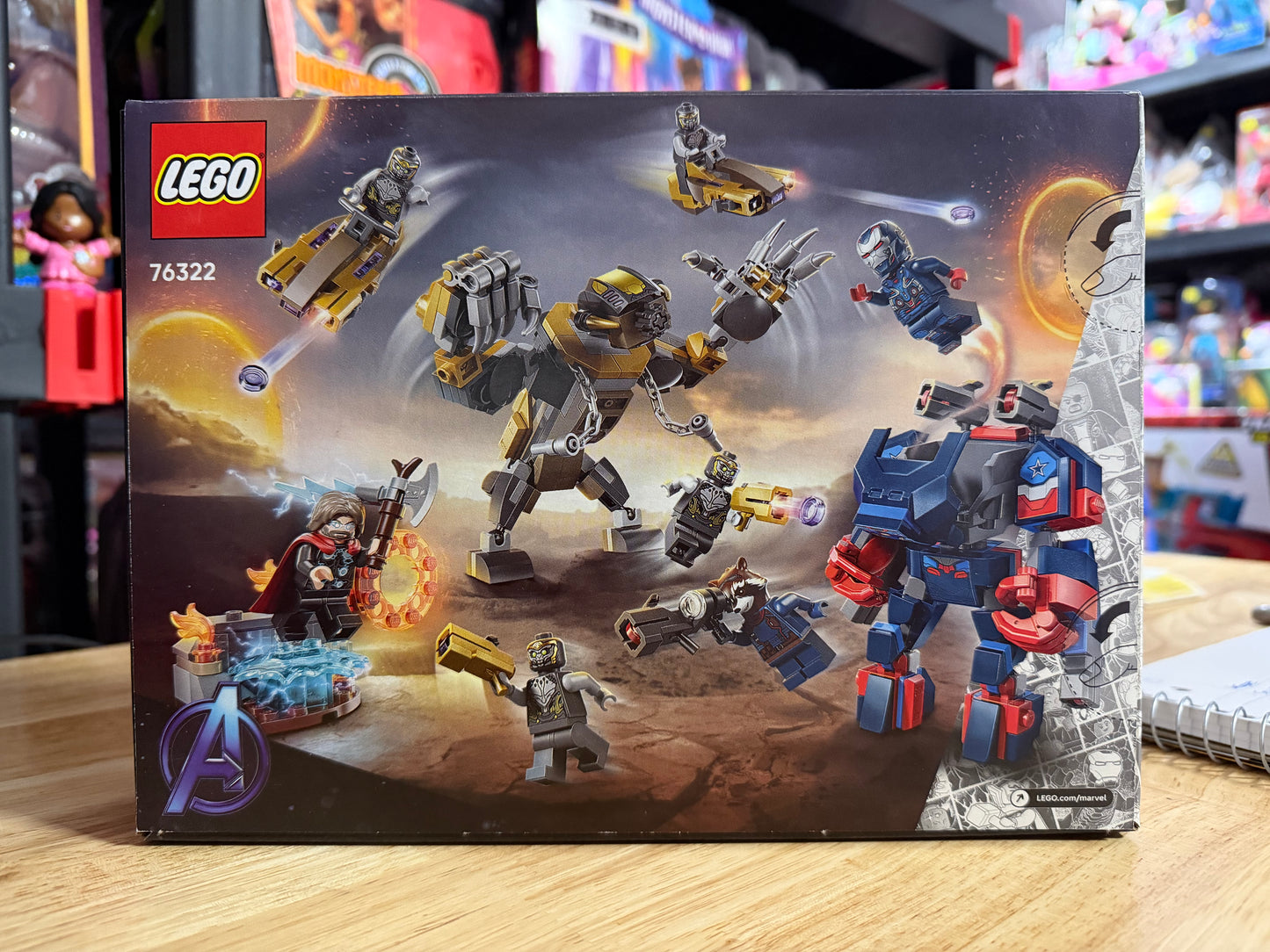 LEGO 76322 Marvel Avengers: Endgame Thor vs. Chitauri 406413