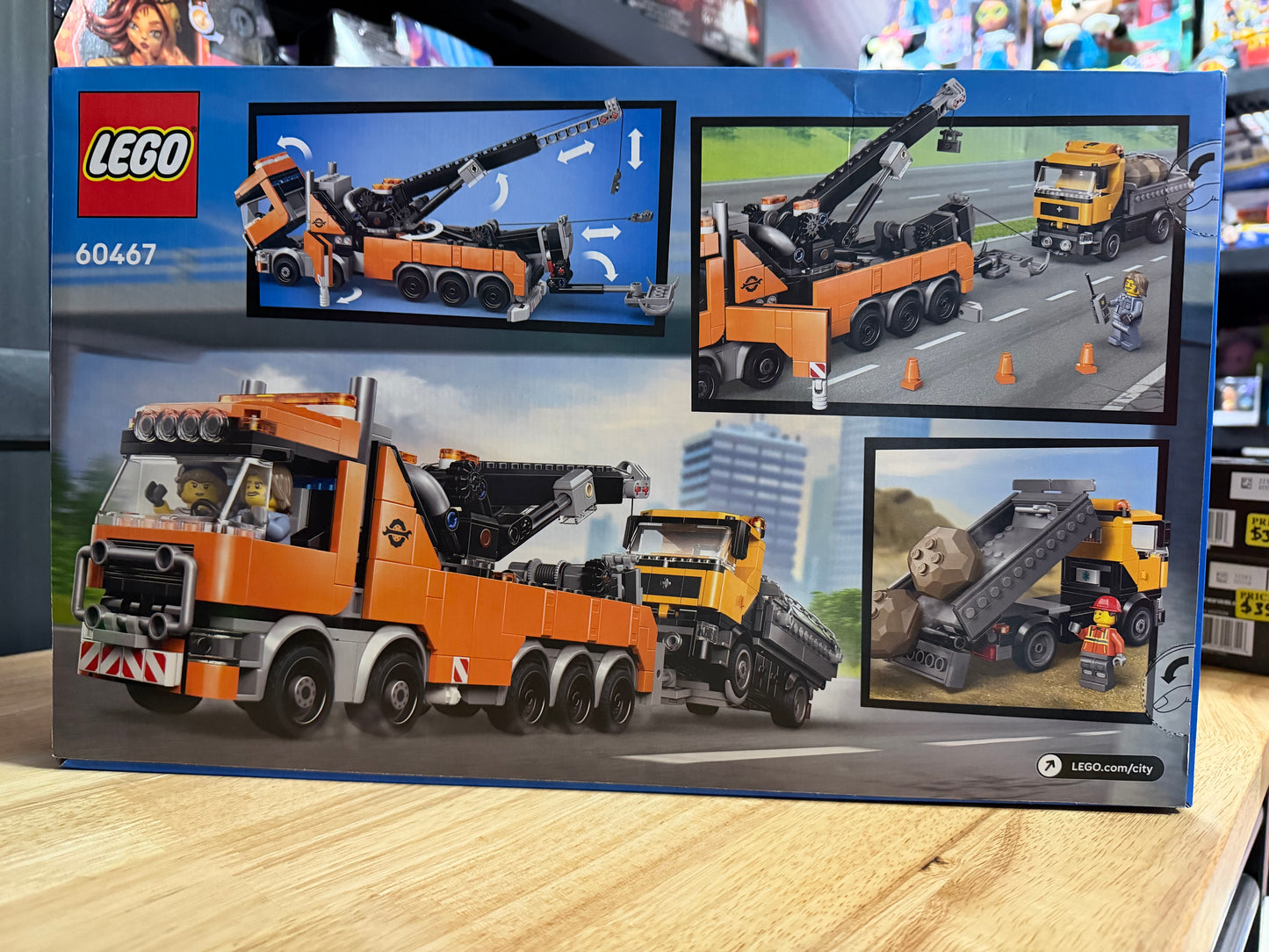 LEGO 60467 City Heavy-Duty Recovery Tow Truck 403702