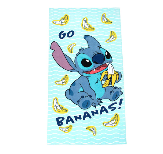 Disney Lilo & Stitch Cotton Kid's Beach Towel, 28" X 58" 63363