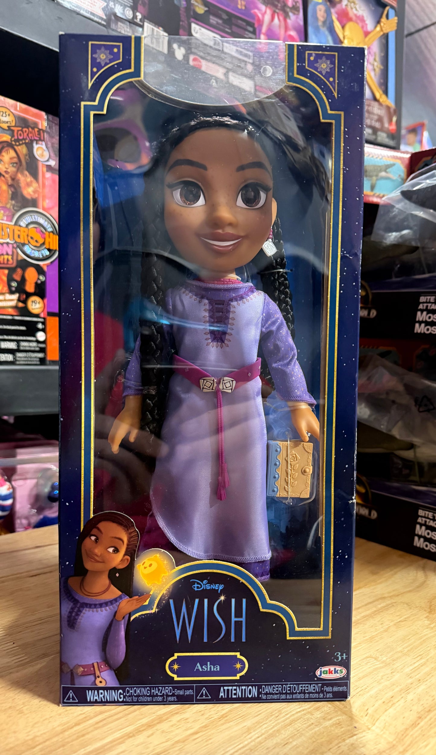Disney Wish 14 inch Asha Adventure Doll 228429