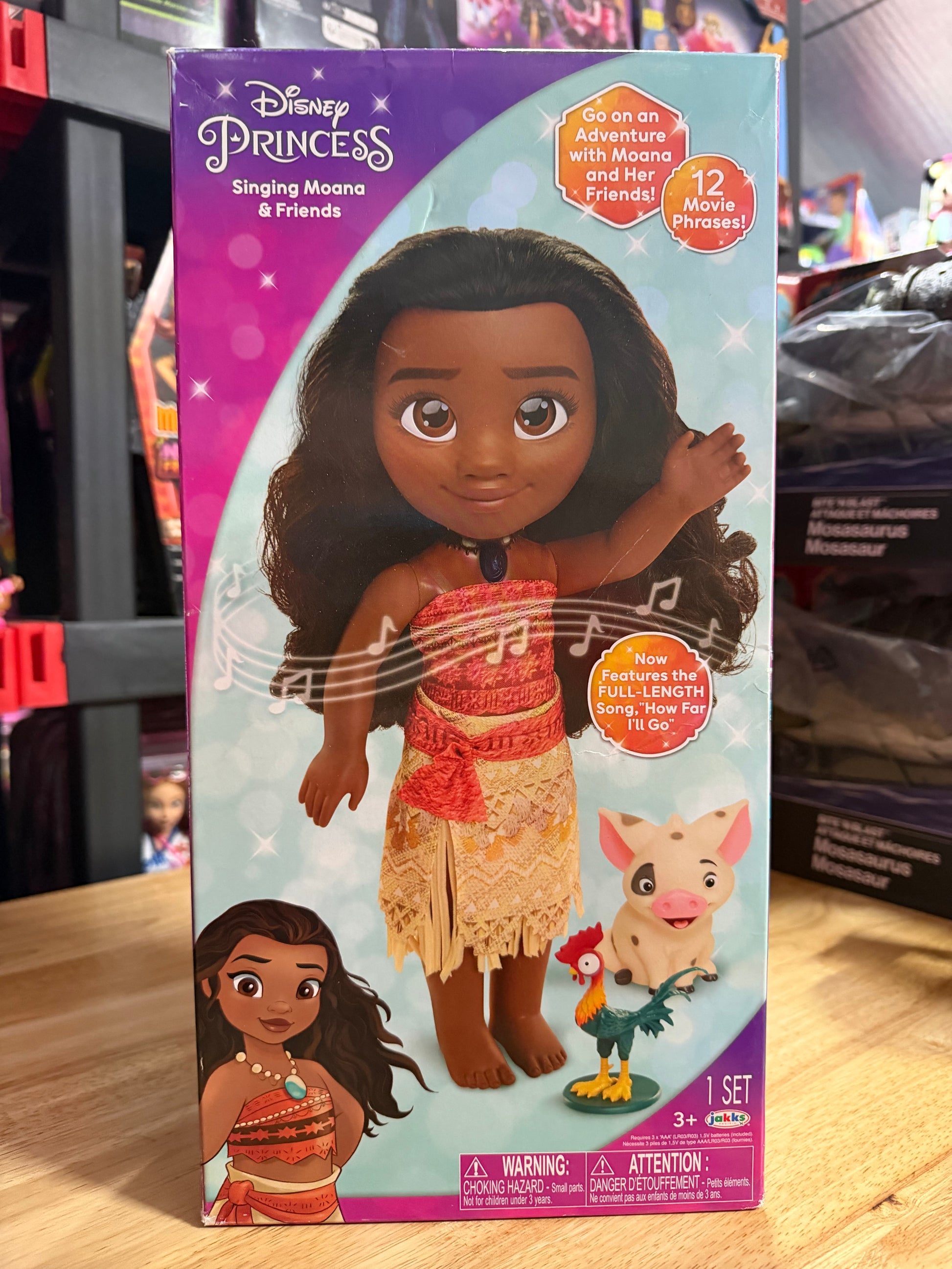 Disney Princess Singing Moana \u0026 Friends 14” Doll Set 61777, image size:1946x2595