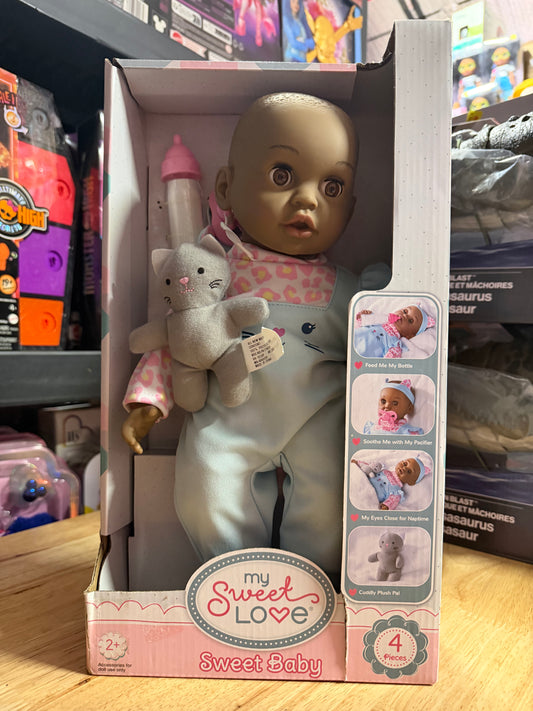 My Sweet Love Sweet Baby Doll African American 15” Doll 89618