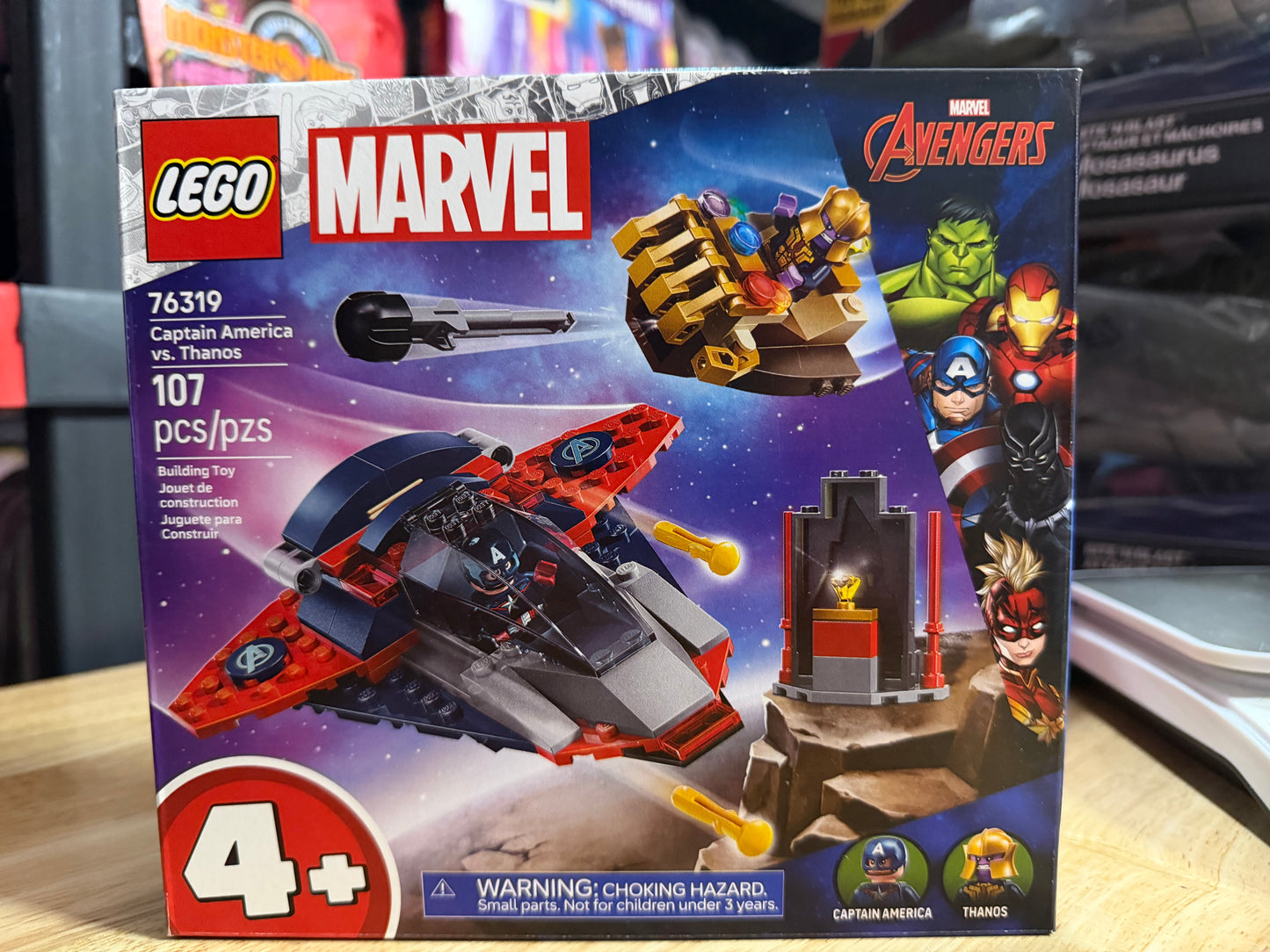 LEGO 76319 Marvel Captain America vs. Thanos 406383