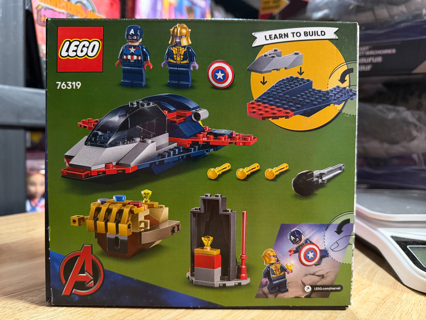 LEGO 76319 Marvel Captain America vs. Thanos 406383