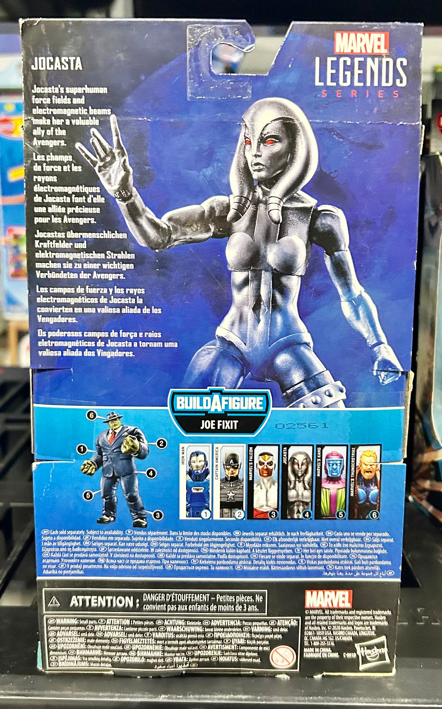 Hasbro Marvel Legends Series 6-inch Collectible Jocasta Action Figure Toy