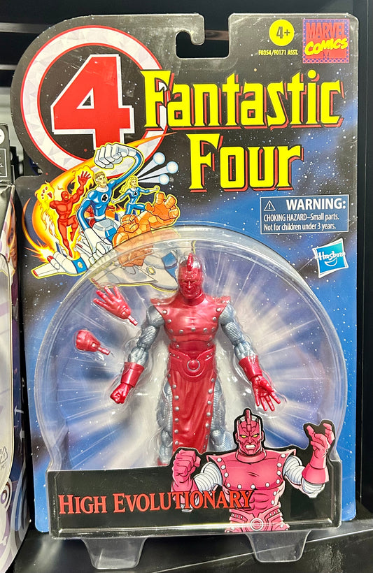 Hasbro Marvel Legends Series Retro Fantastic Four High Evolutionary Action Figure