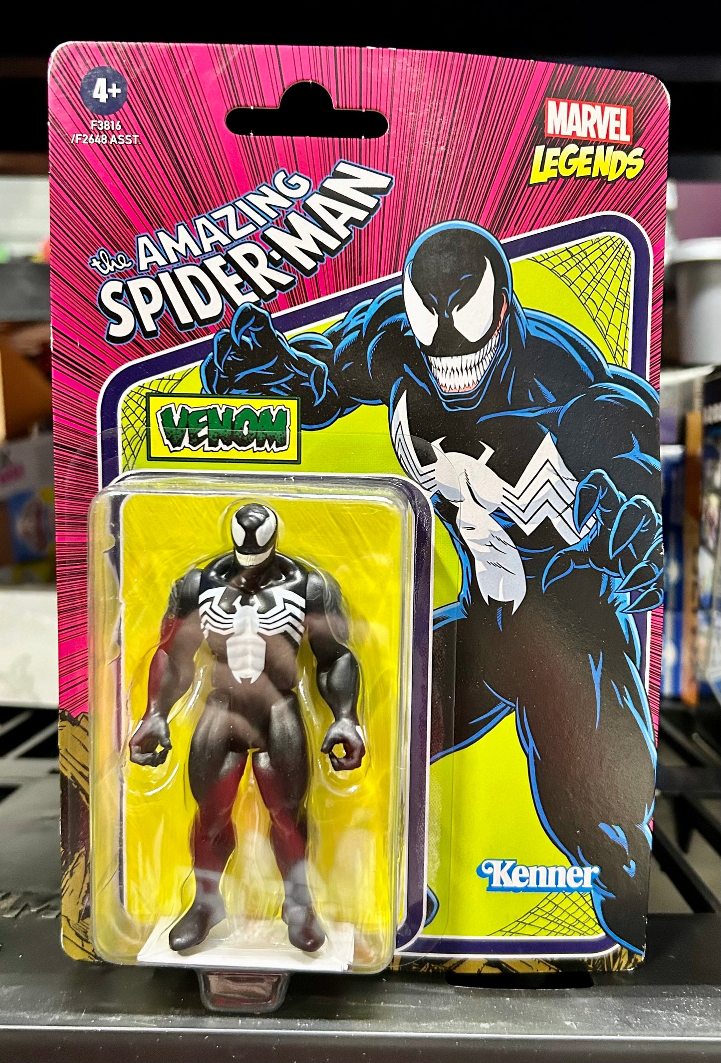 Marvel Legends Series Retro 375 Collection Venom Action Figure