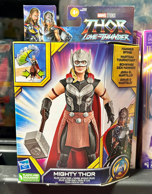 Marvel Studios' Thor: Love and Thunder Mighty Thor Deluxe Action Figure 992133