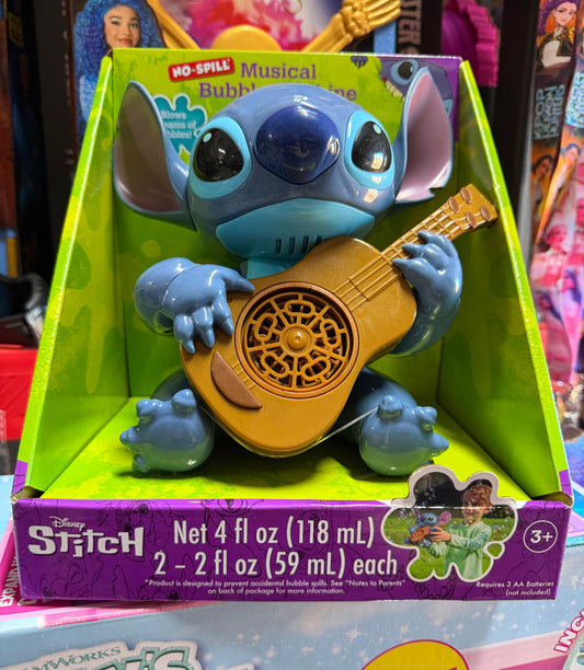 Disney Stitch No-Spill Musical Bubble Machine 020564