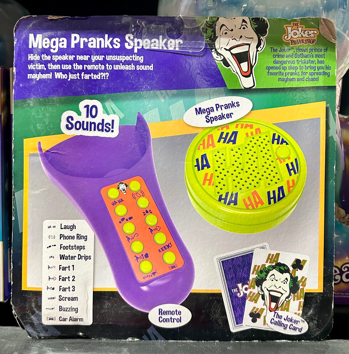 DC The Joker Prank Shop Mega Pranks Speaker