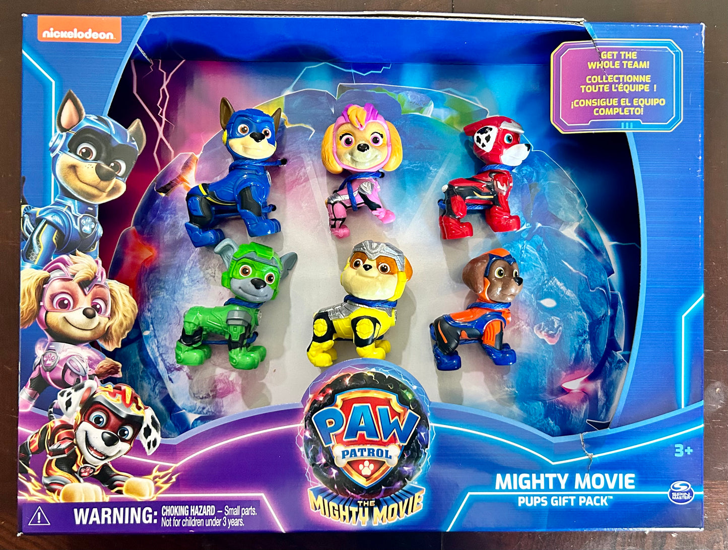 PAW Patrol: The Mighty Movie, 6 -Piece Figure Pack 46643