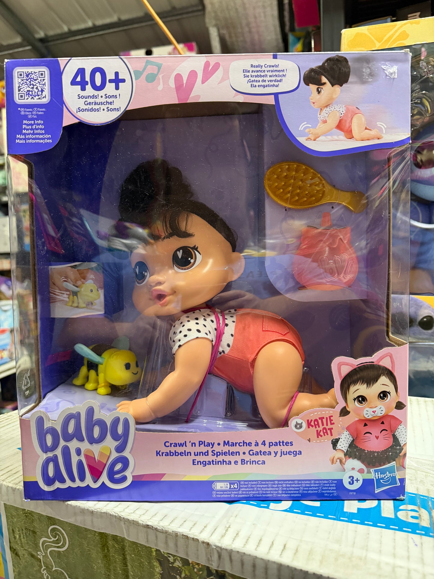 Baby Alive Crawl 'n Play Katie Kat Doll 271969