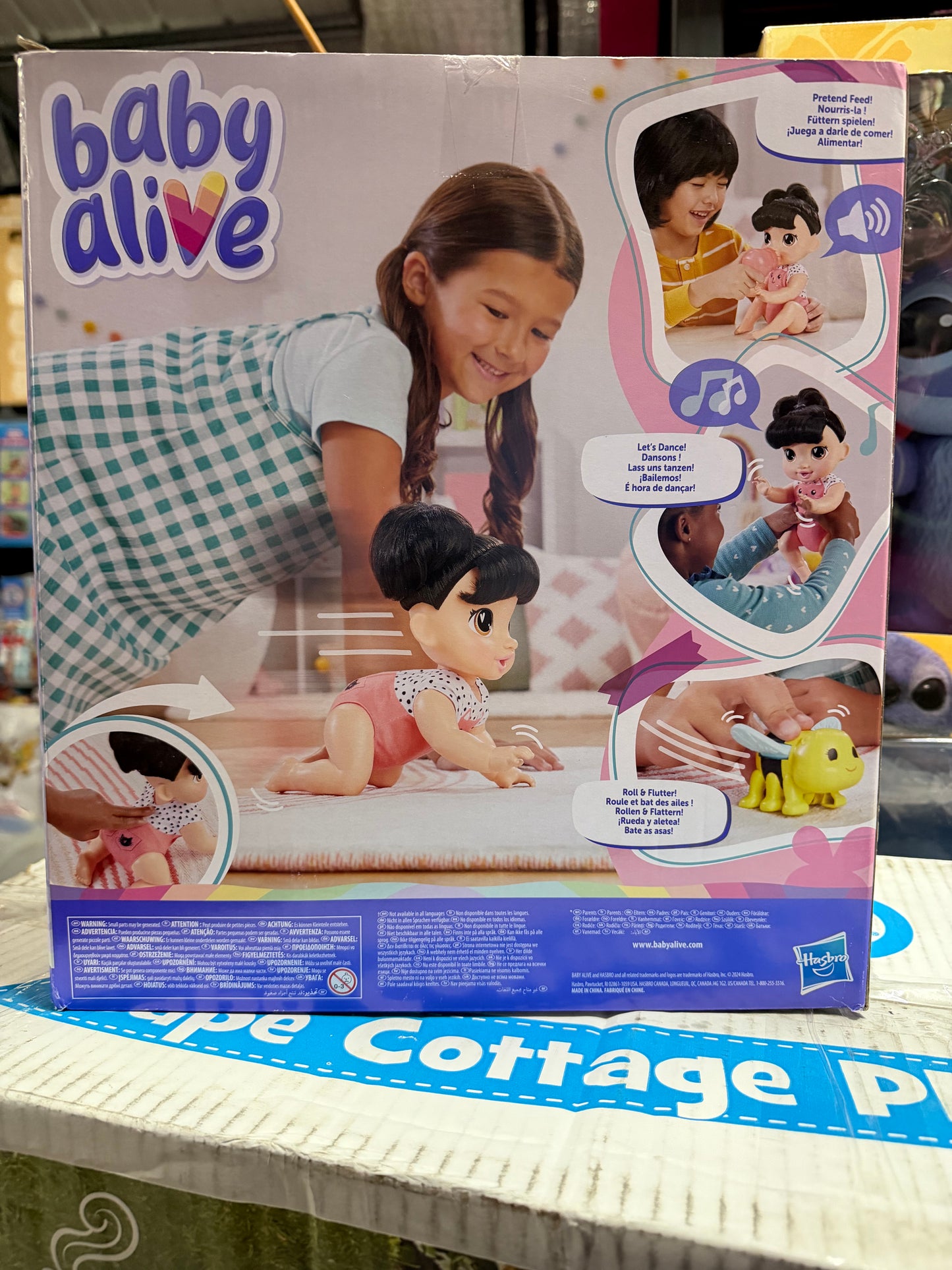 Baby Alive Crawl 'n Play Katie Kat Doll 271969