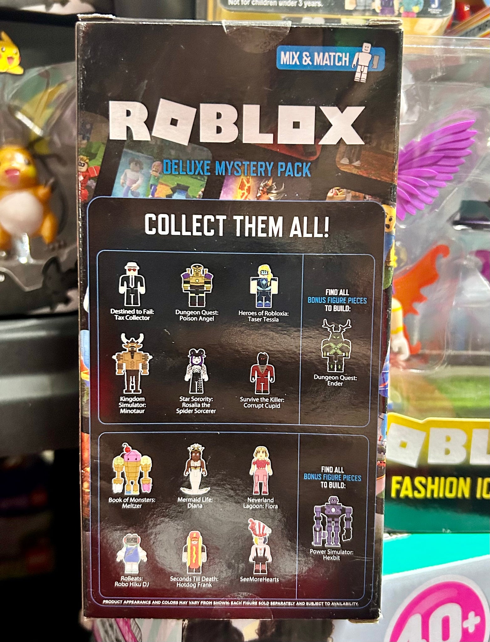 ROBLOX Deluxe Mystery Pack Heroes of Robloxia Taser TESSLA for