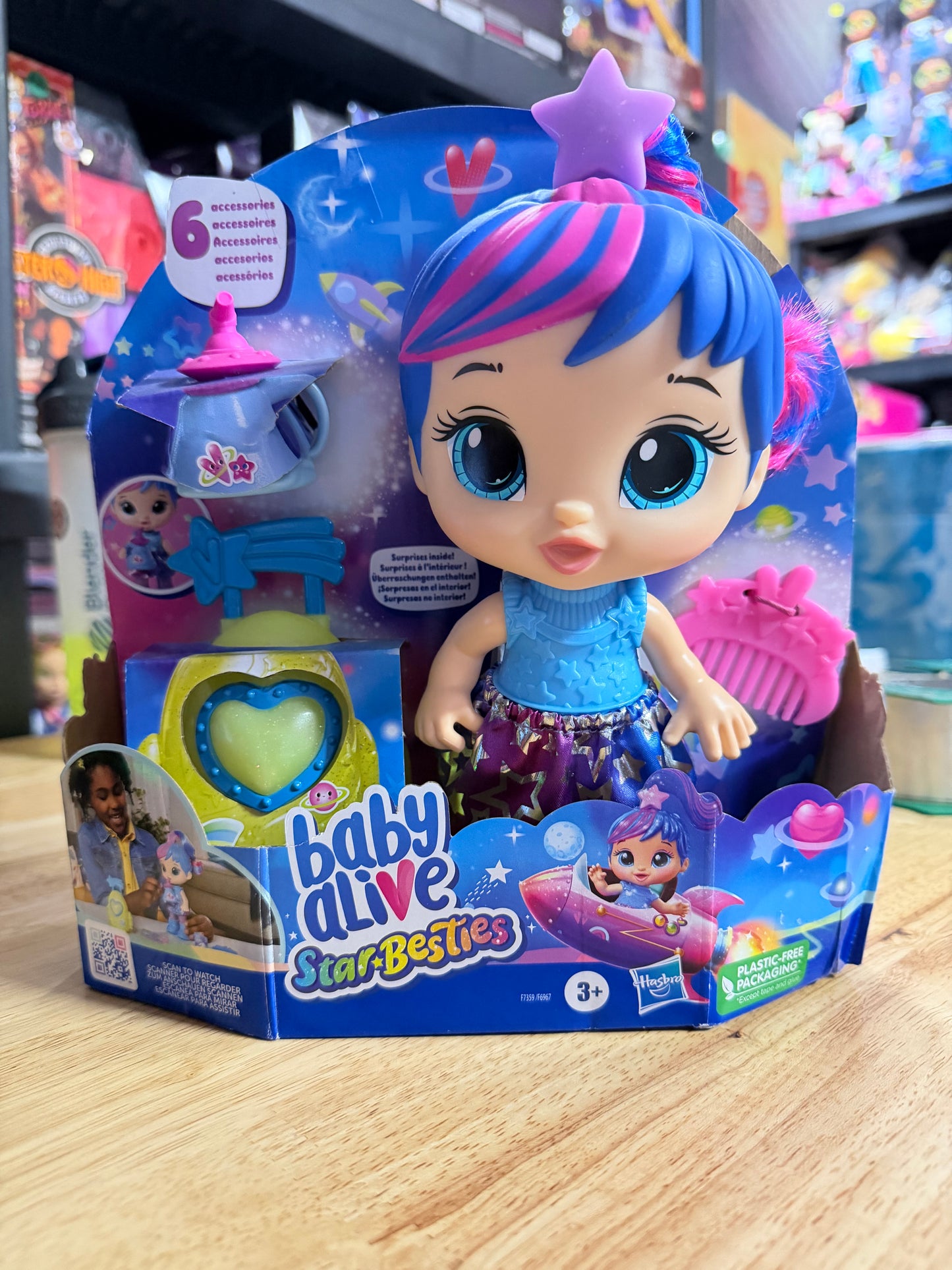 Baby Alive: Star Besties Stellar Skylar 9-Inch Doll 208691