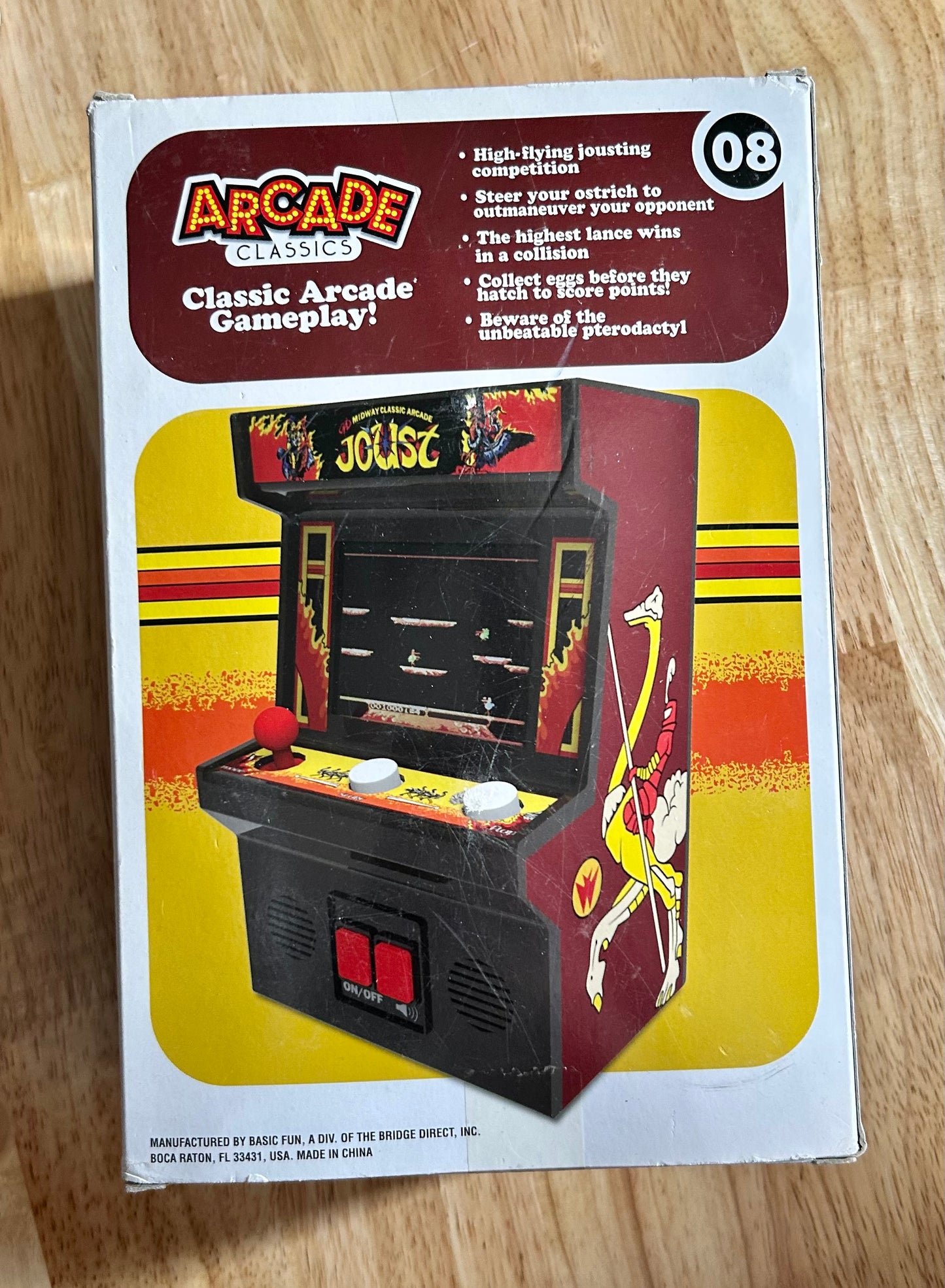 Arcade Classics - Joust Retro Mini Arcade Game