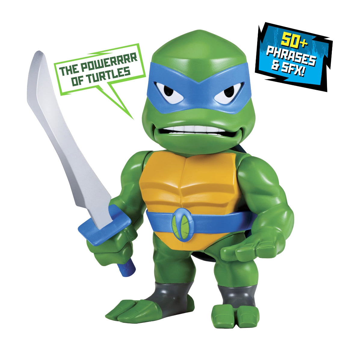 Rise of the Teenage Mutant Ninja Turtles Leonardo Babble Head Figure