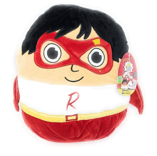 Ryan's World Squishmallows 12” Red Titan Super Soft Plush Pillow Pal