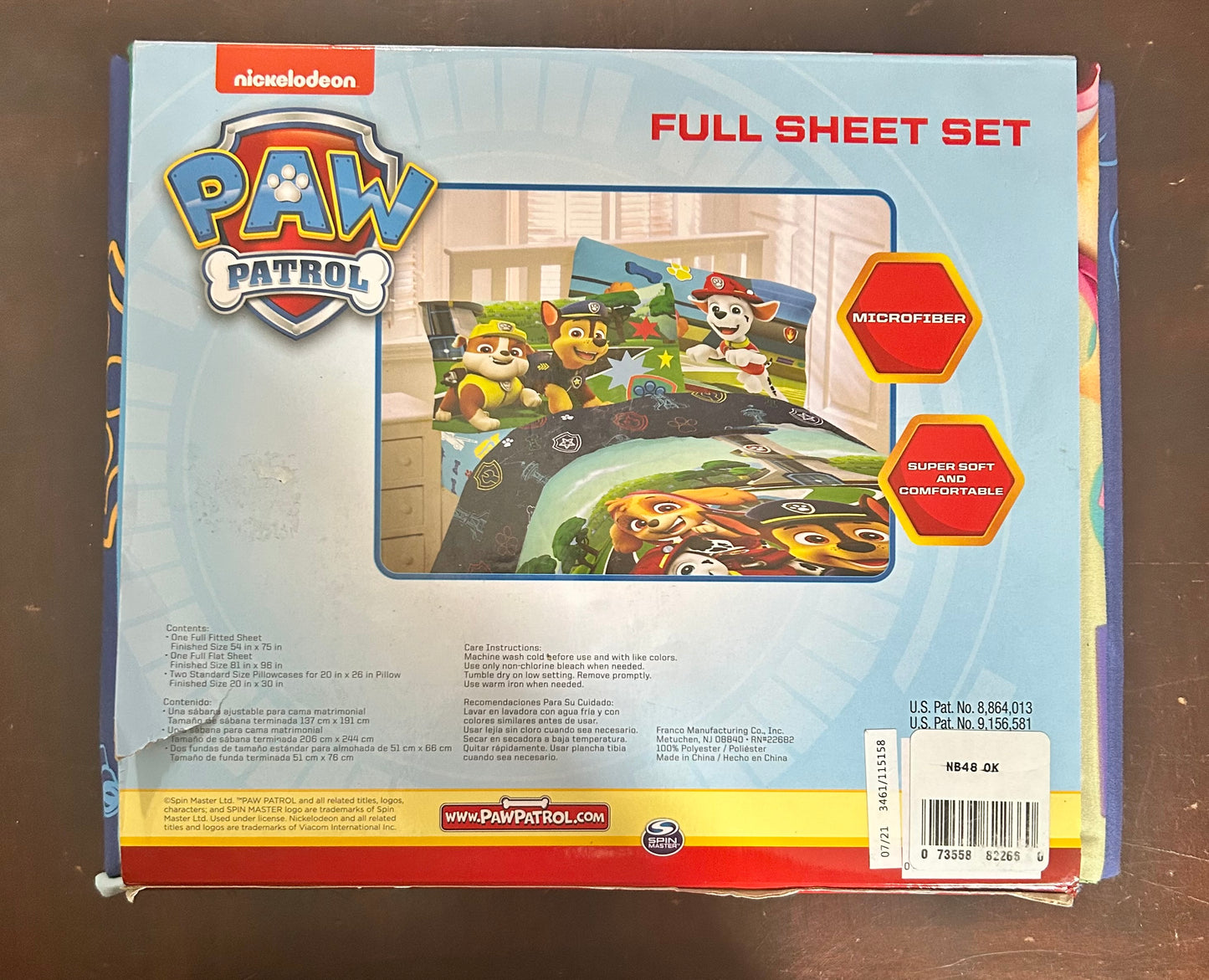 PAW Patrol Kids Full Sheet Set