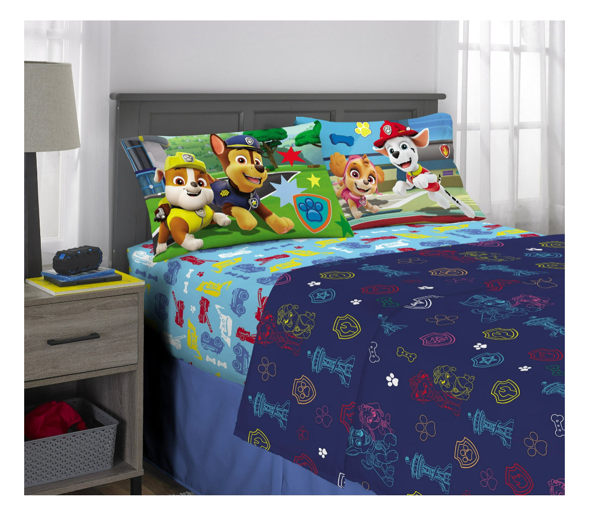 PAW Patrol Kids Full Sheet Set