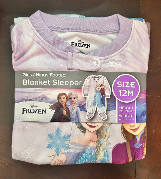 Disney Frozen Baby and Toddler Girls' Blanket Sleeper